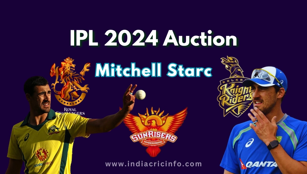 IPL 2024 Auction 6 Teams That can Target Mitchell Starc India Cricket